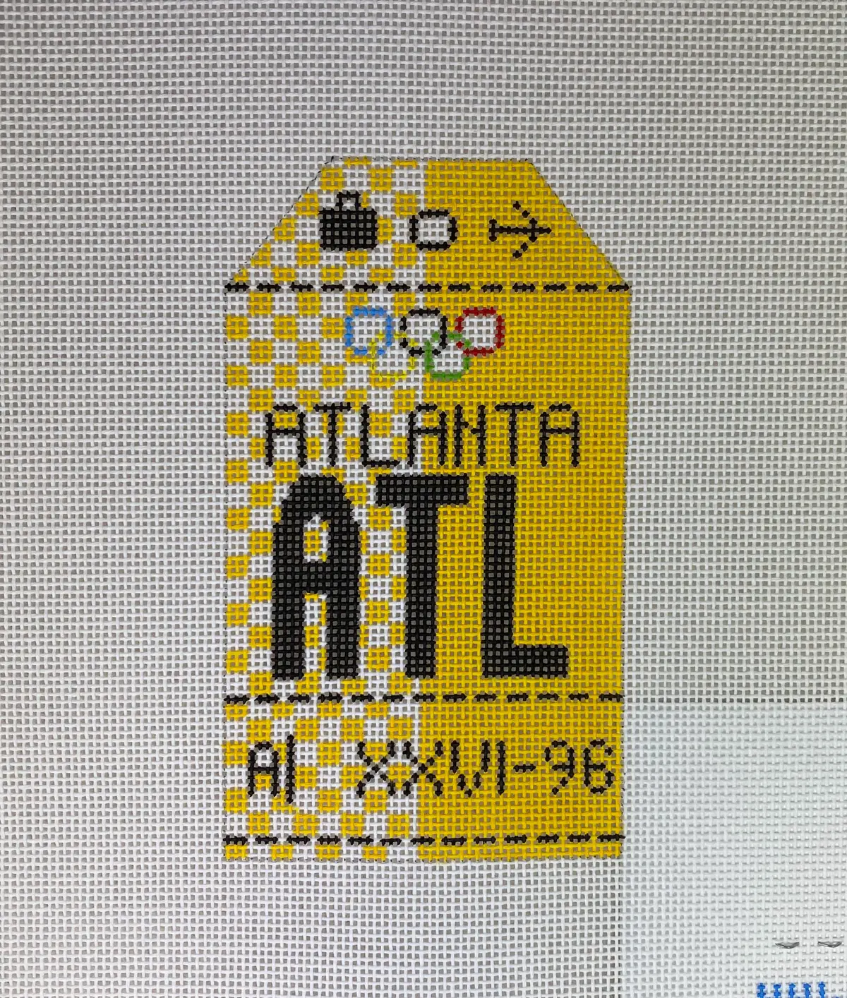 Hedgehog Needlepoint Hh1atl Atlanta 1
