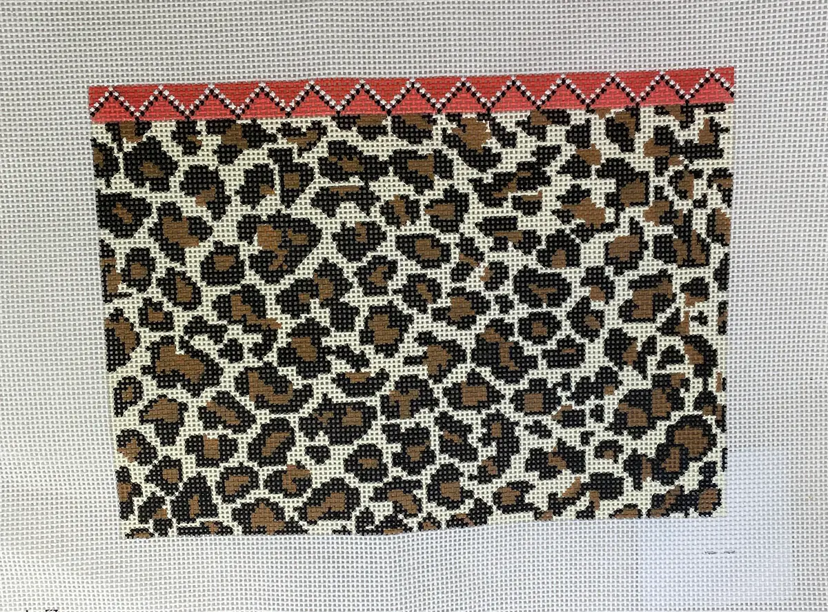 * Hello Tess  Pp60 Leopard Print Clutch 1