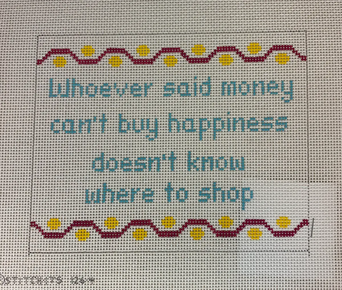*Sale Stitch It's 126-4 Money...Happiness 1