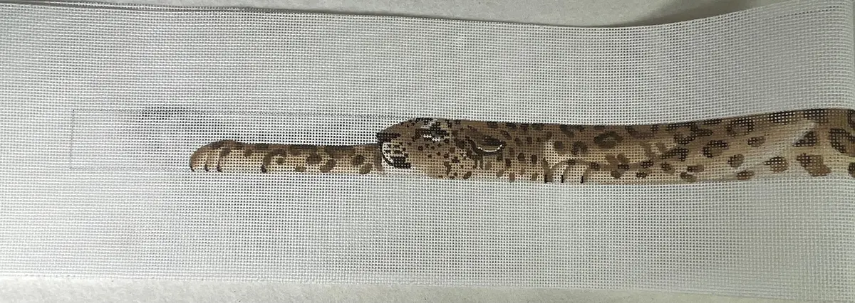 * Susan Roberts B121 Snow Leopard Belt 1