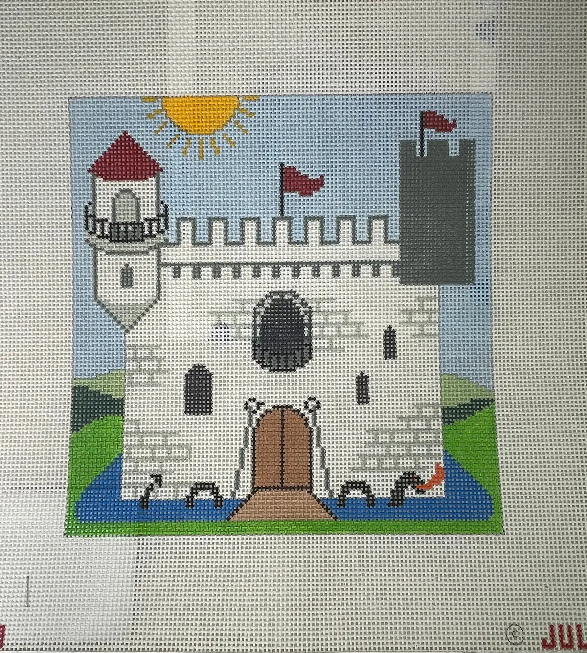 * Julia's Needleworks Castle Tooth Fairy Pillow (2 Canvases) 1