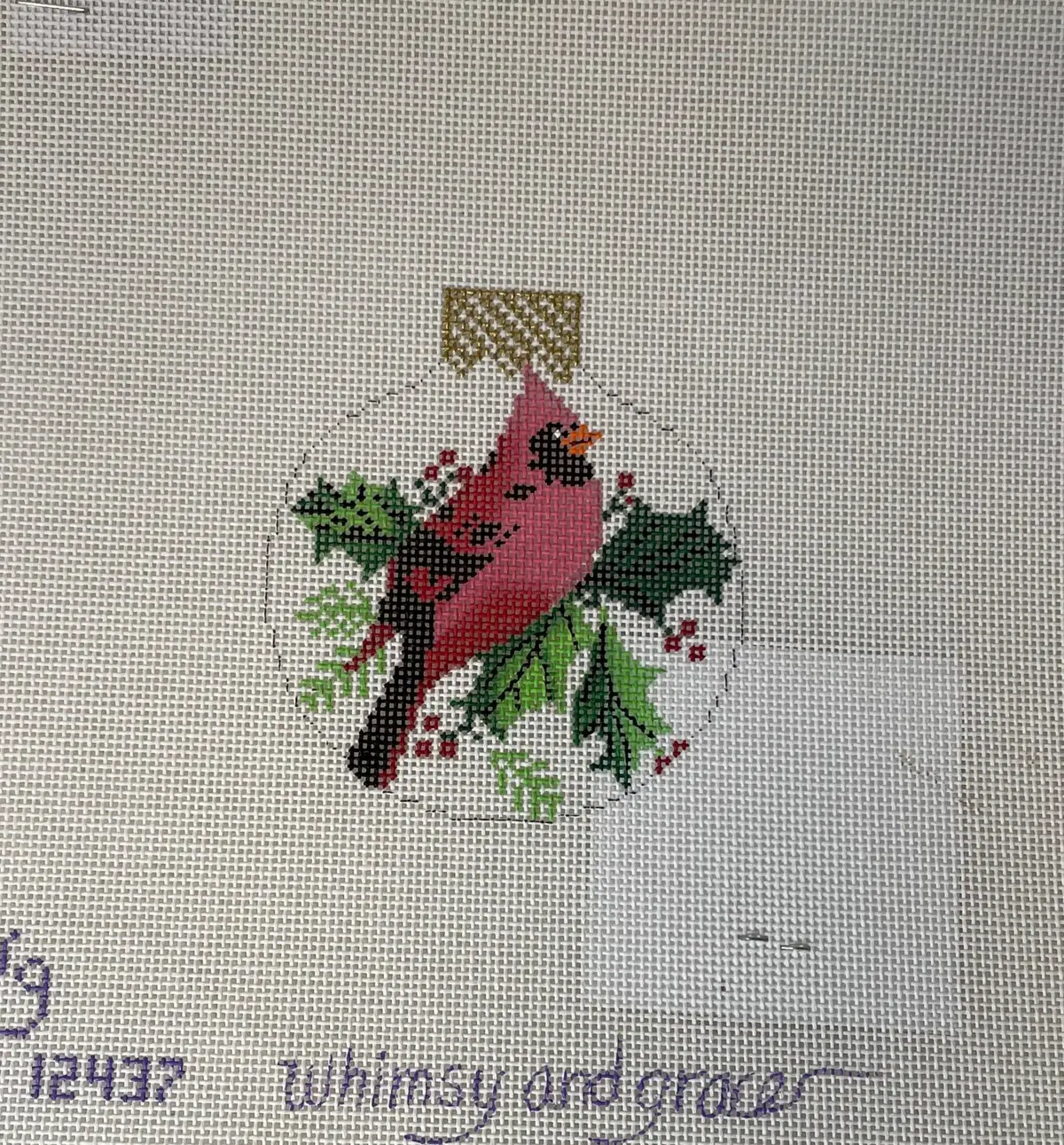 * Whimsy And Grace Wg12437 Cardinal Reflection 1
