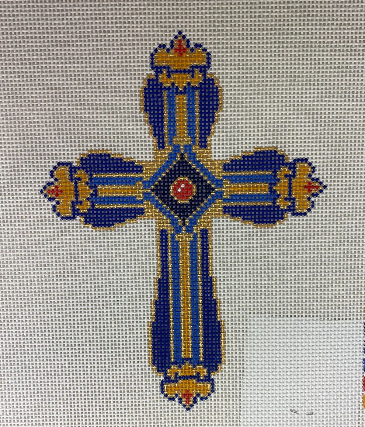 * Lee's Needle Arts Ao1280 Blue Cross 1