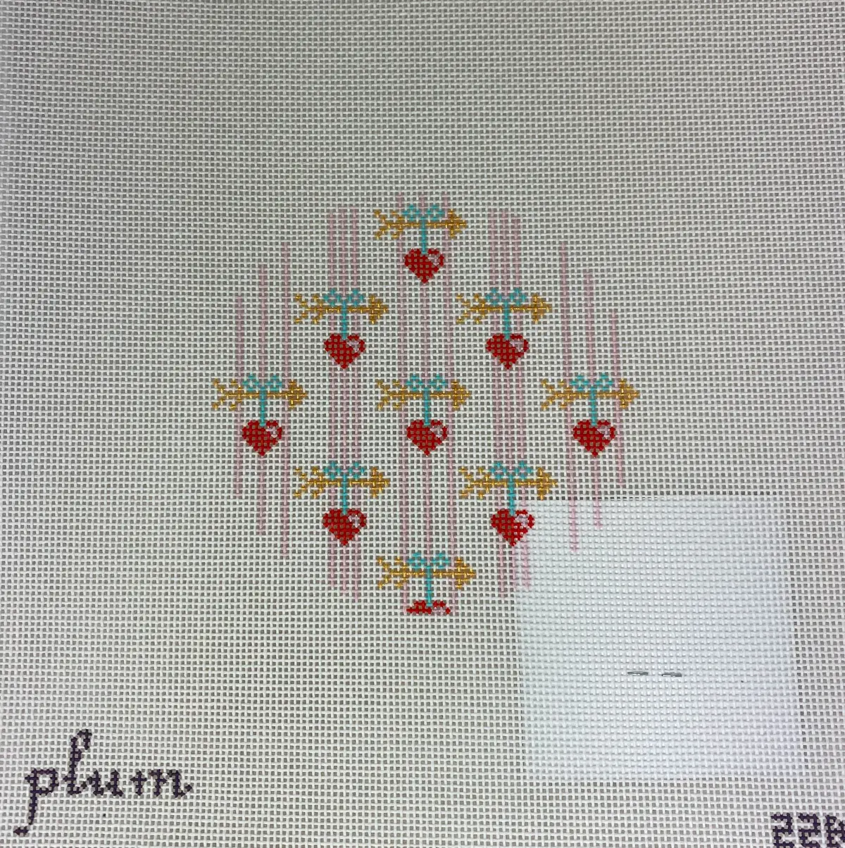 The Plum Stitchery 22B Hearts And Arrows 1