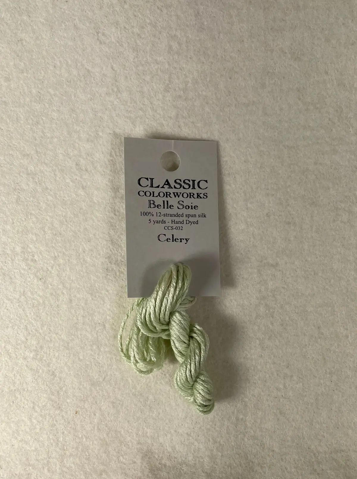 Belle Soie 032 Celery 1