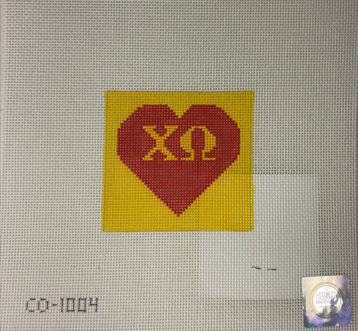 * Chi Omega 3" Square 1
