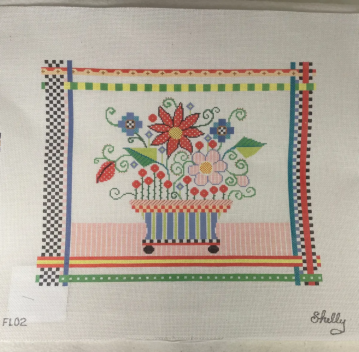 * Shelly Tribbey Designs Fl02 Fantasy Flowers 1