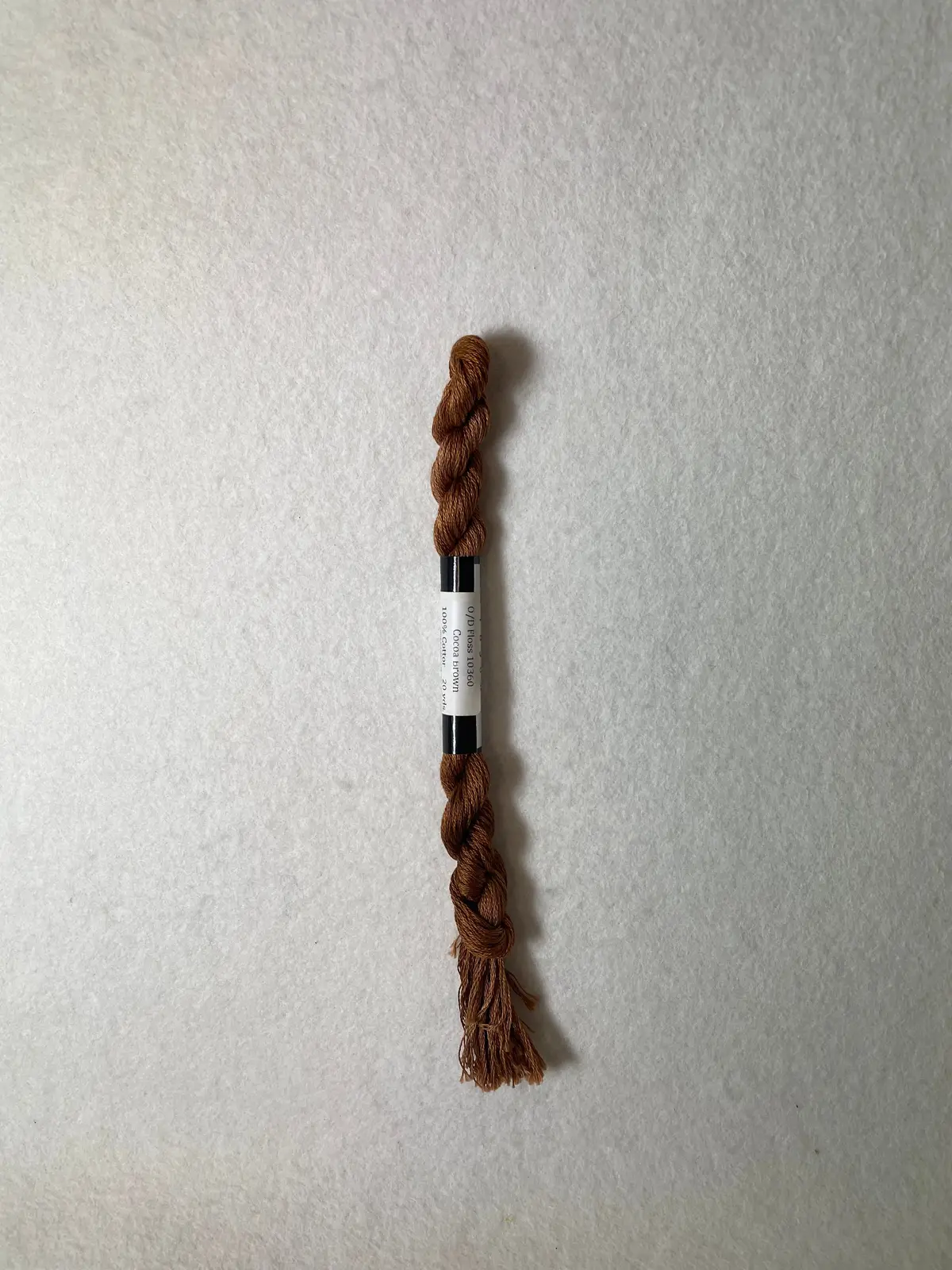 O/D Floss 10360 Cocoa Brown 1