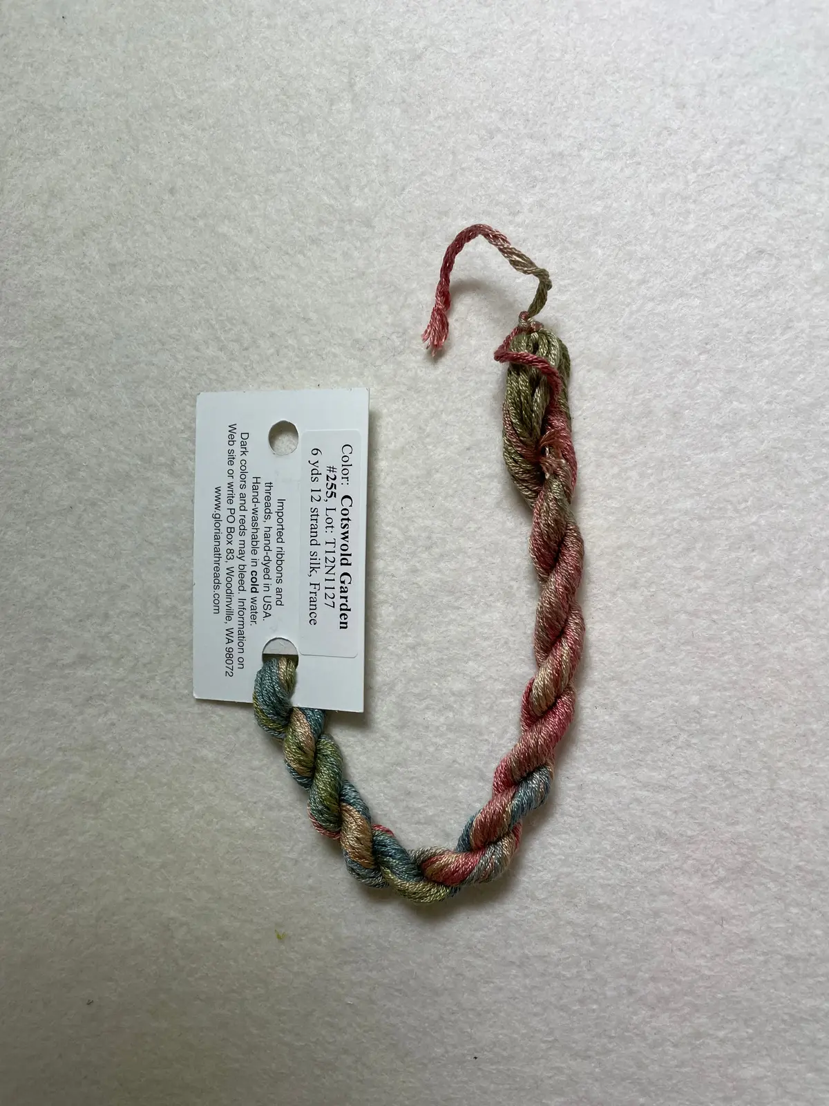 Gloriana Silk Floss Cotswold Garden 1