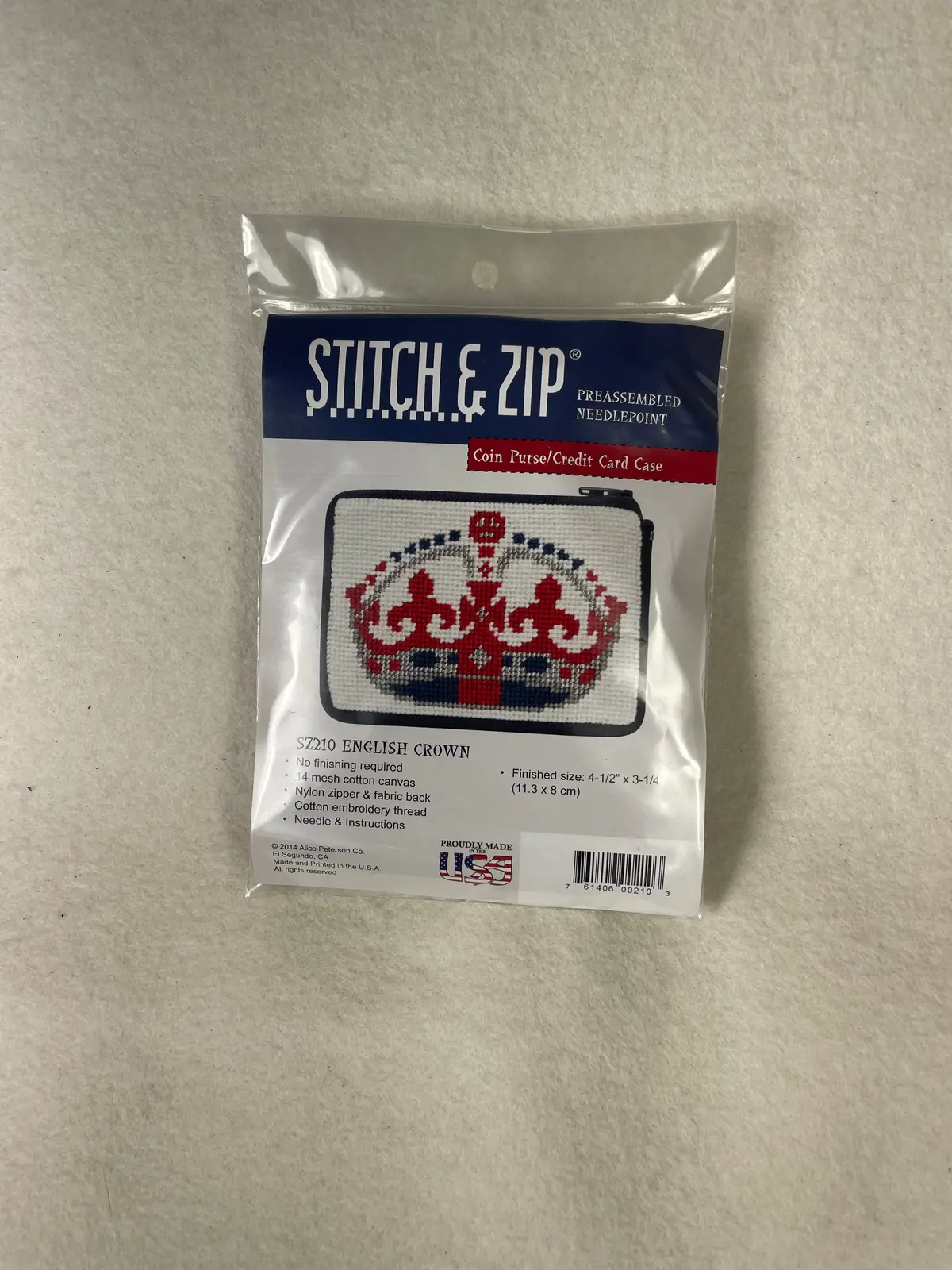 Alice Peterson Sz210 English Crown Coin Purse 1