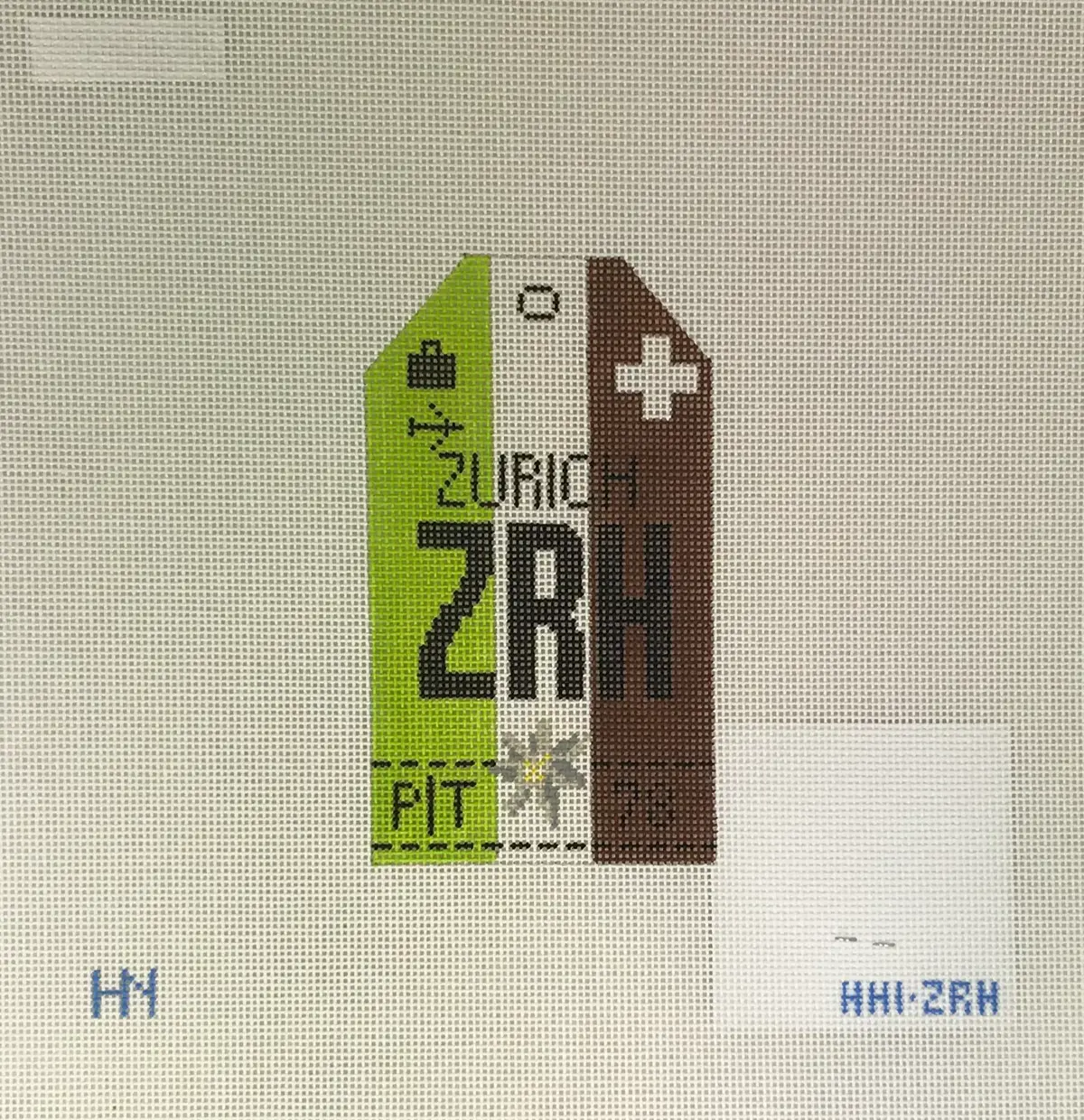 * Hedgehog Needlepoint Hh1zrh Zurich 1