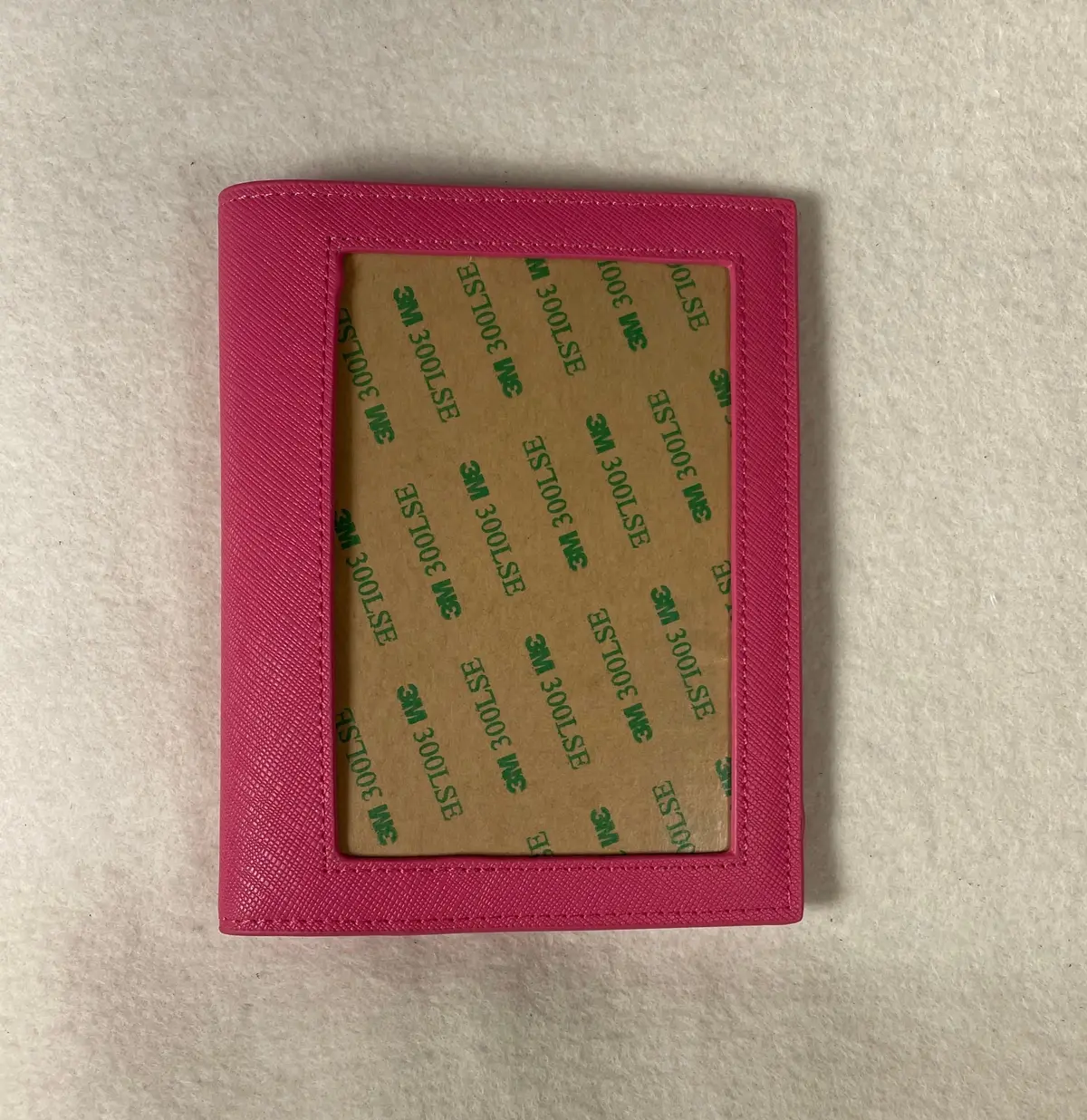 Rachel Barri Self-Finishing Passport Cover-Pink 1