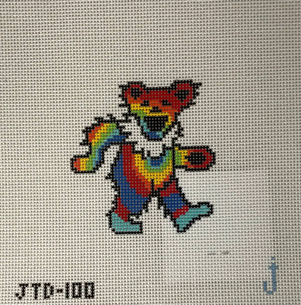 Jessica Tongel Designs Jtd100 Dancing Rainbow Dead Bear 1