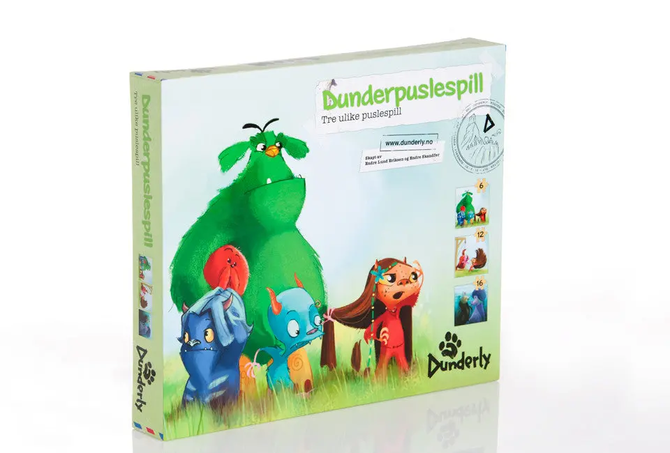Dunderpuslespill - 3 I 1 1