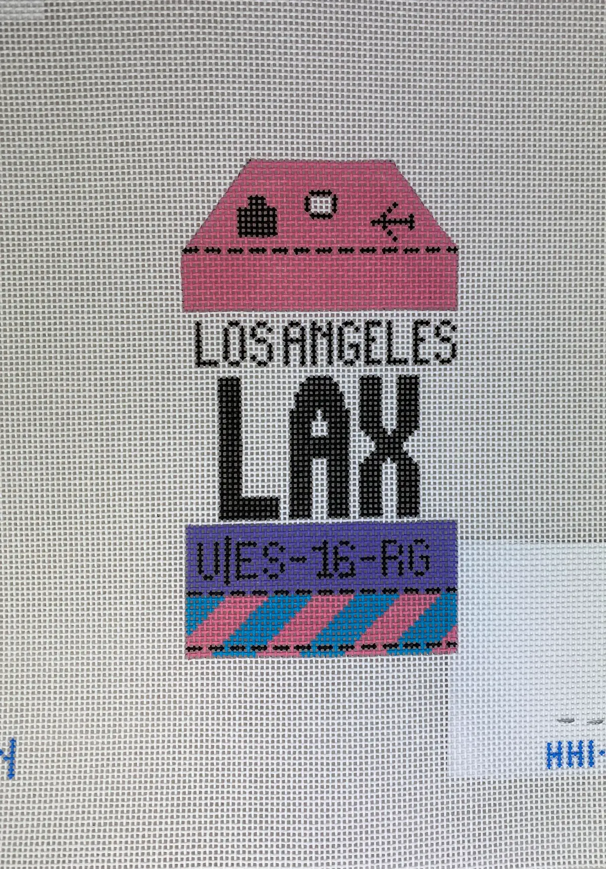 Hedgehog Needlepoint Hh1lax Los Angeles 1