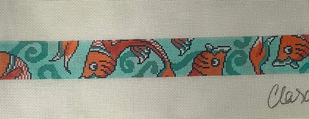 * Clara Wells Clb134 Fish Belt 1