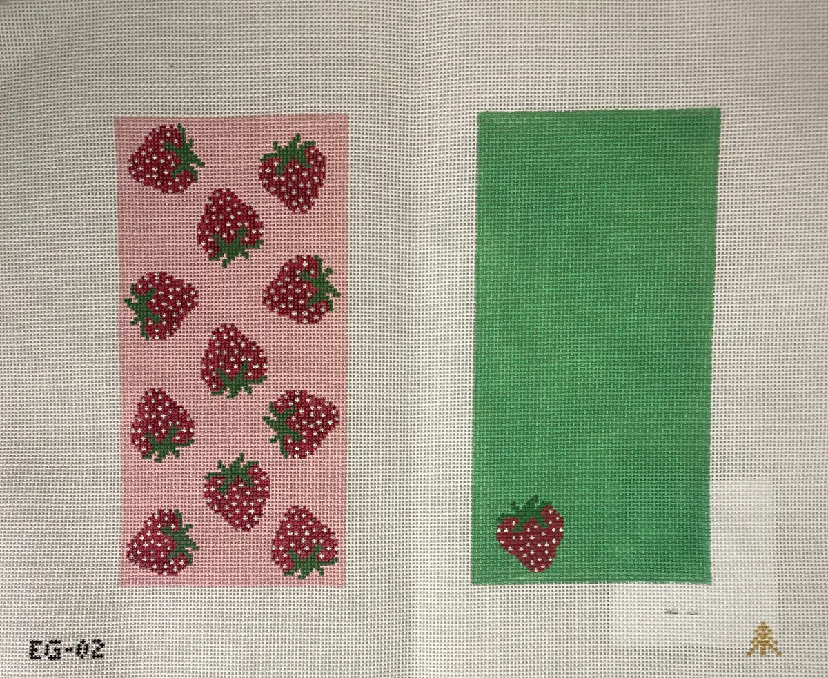 * Evergreen Eg02 Strawberries Eyeglass Case 1