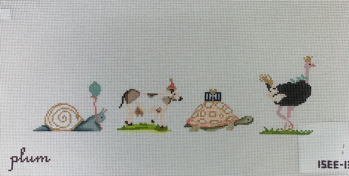 The Plum Stitchery 15Ee-13 Party Animals 1
