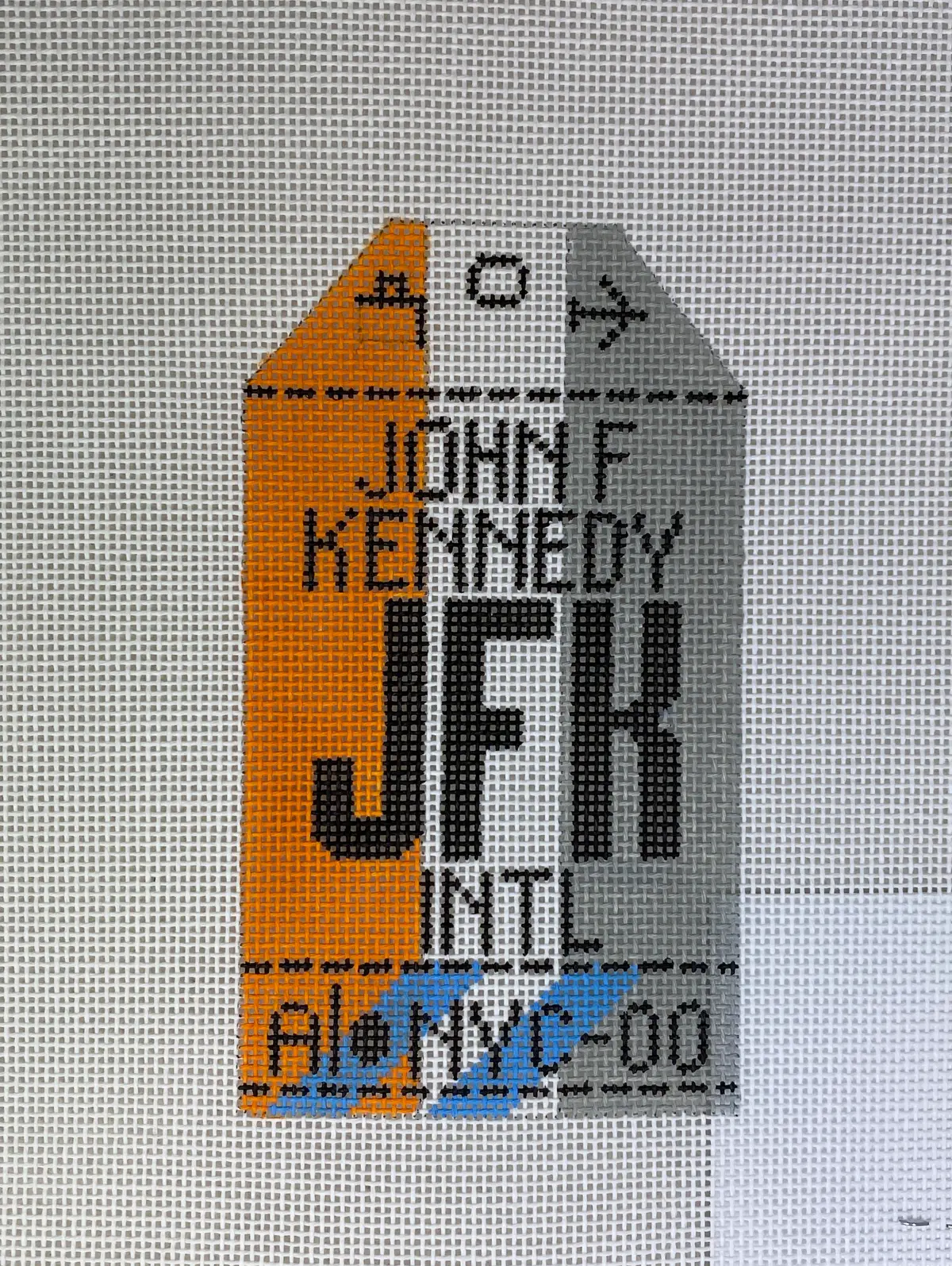 Hedgehog Needlepoint Hh1jfk John F Kennedy 1