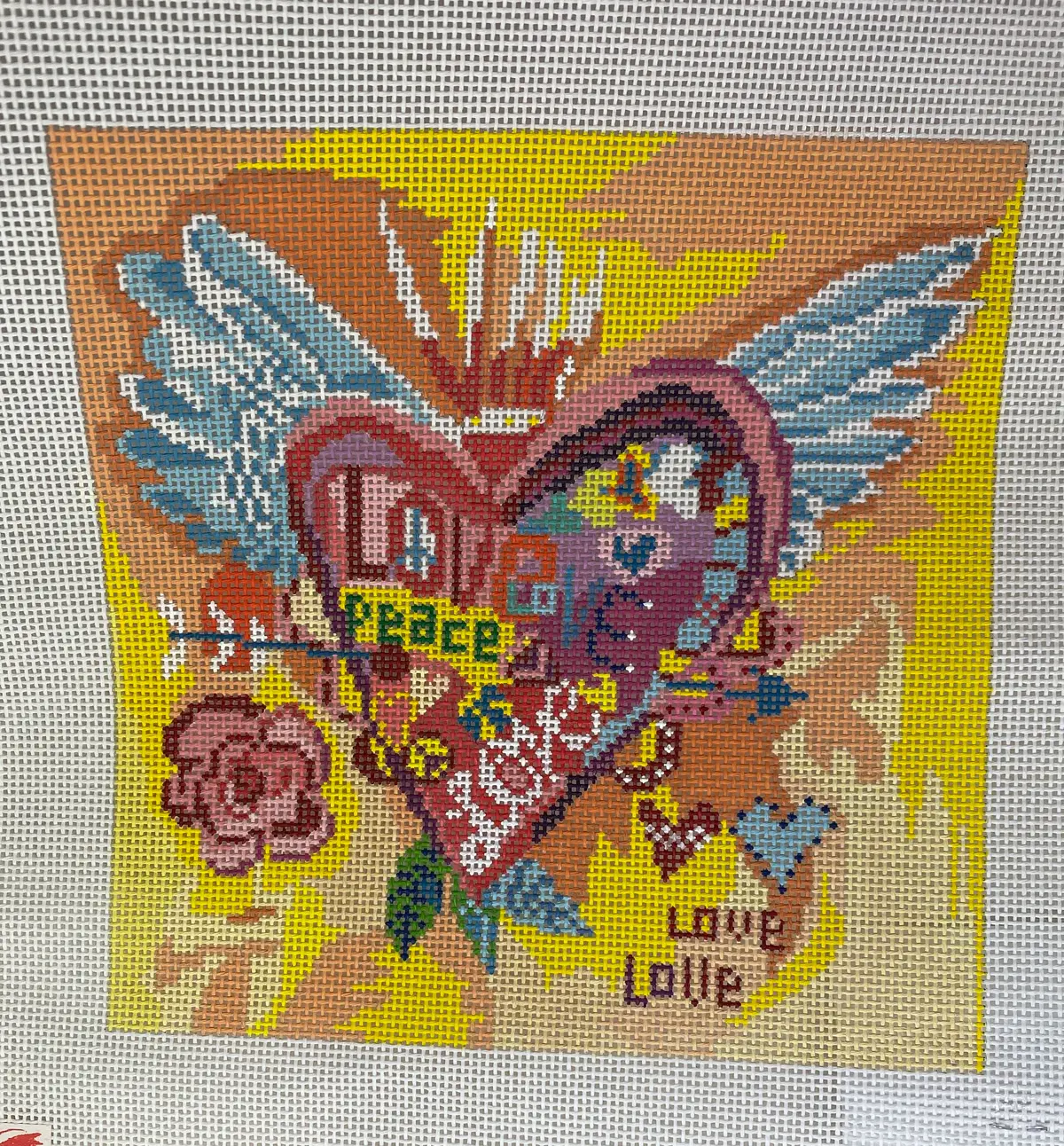 Birds Of A Feather Di629 Love Tattoo 1
