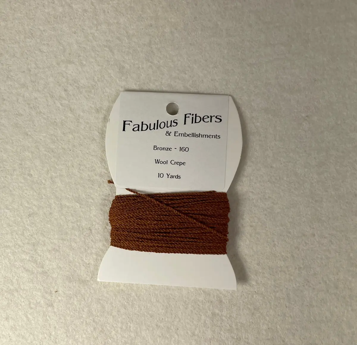 Wool Crepe 160 Brown 1