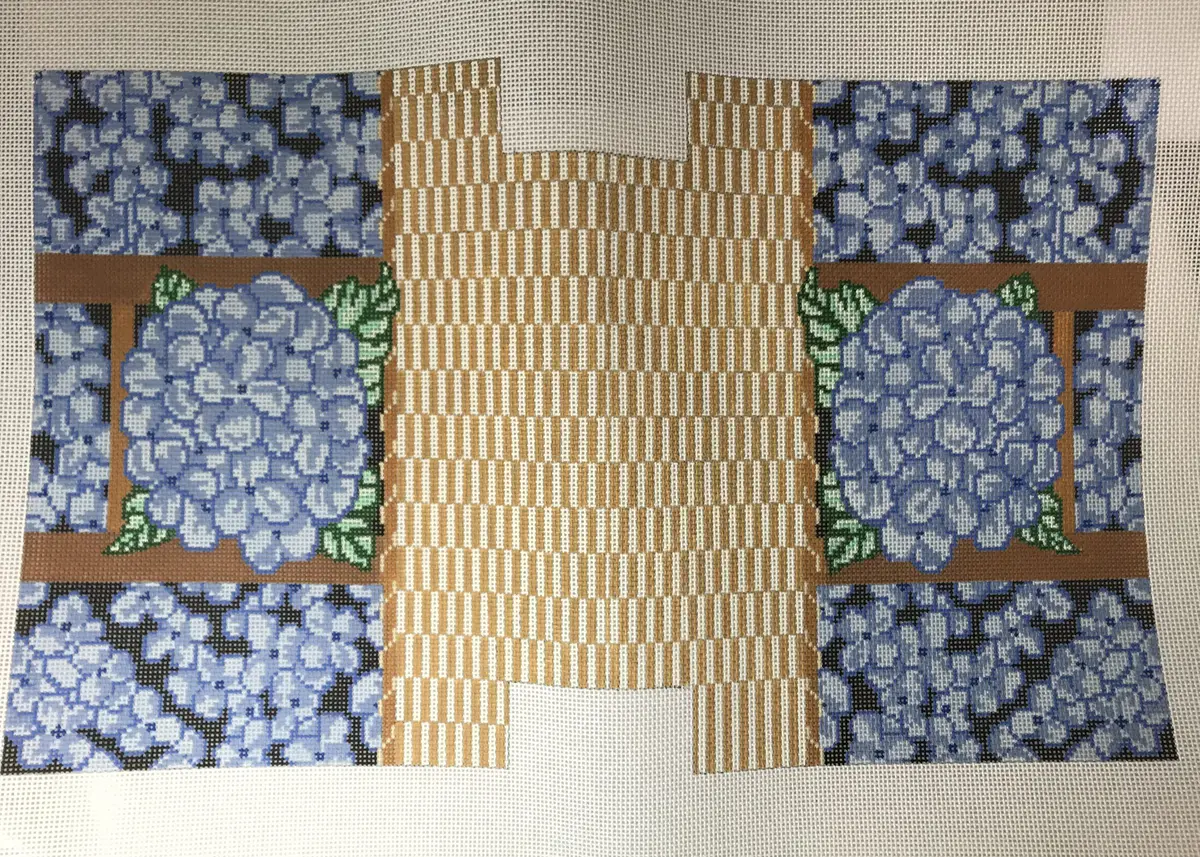 * Cbk Needlepoint Collections Sa-Tb 01 Hydrangea Tote Bag 1