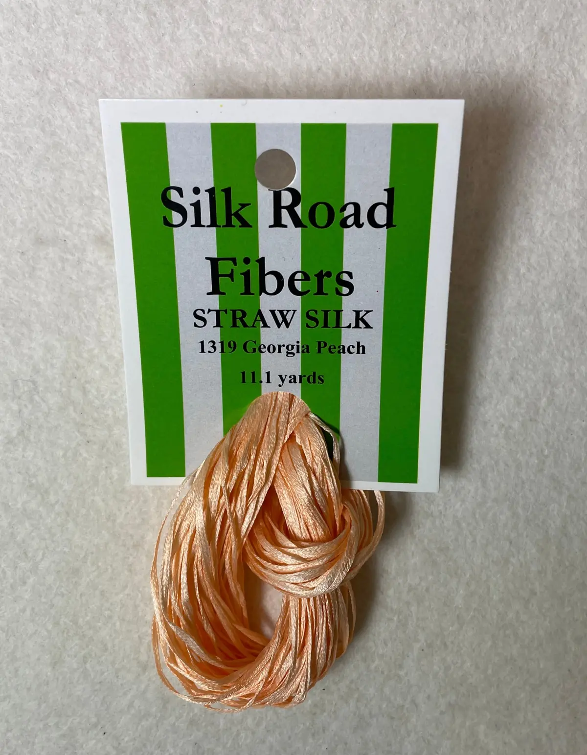Straw Silk 1319 Georgia Peach 1