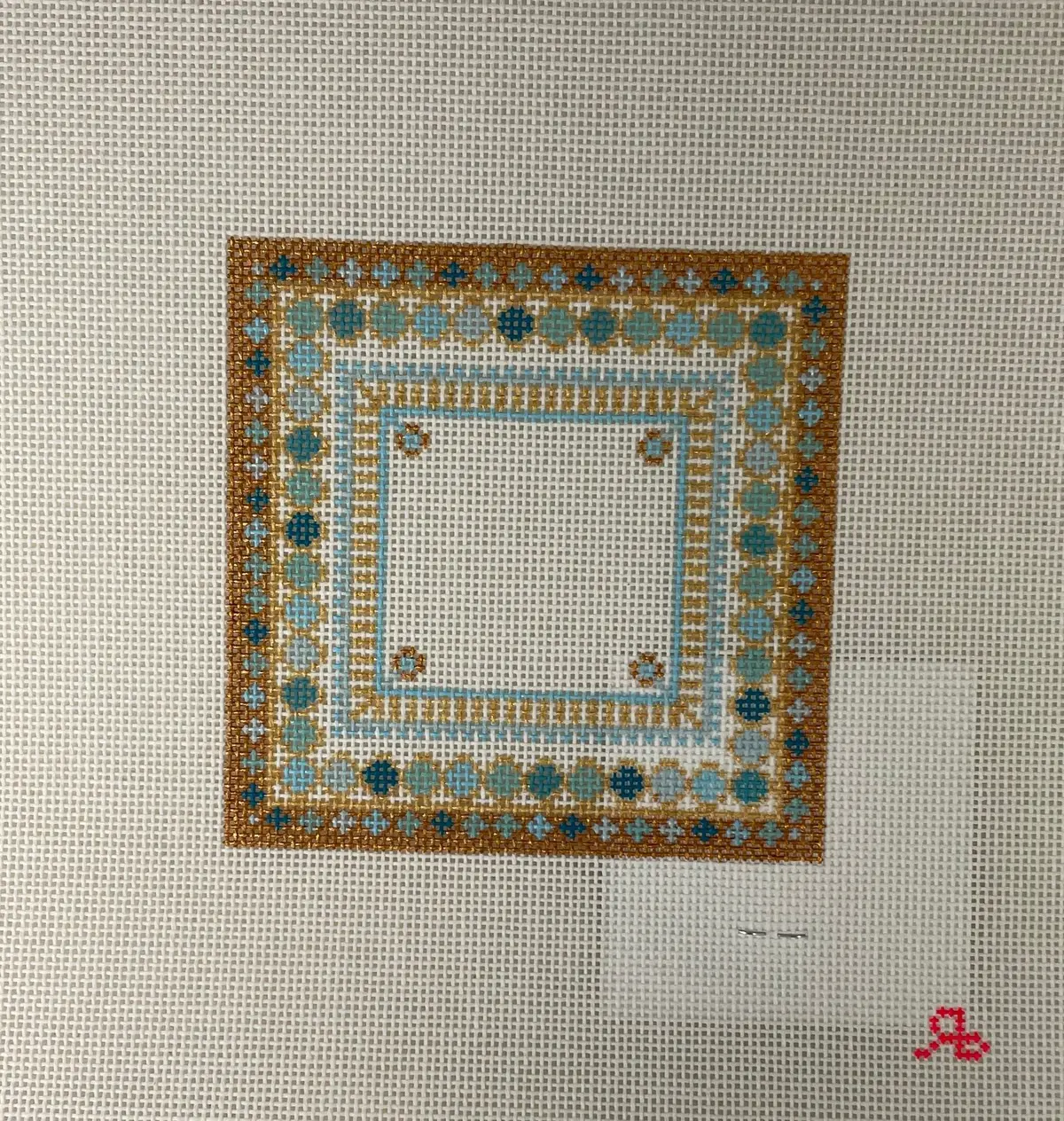 * Rachel Barri Turquoise China Pattern- 1
