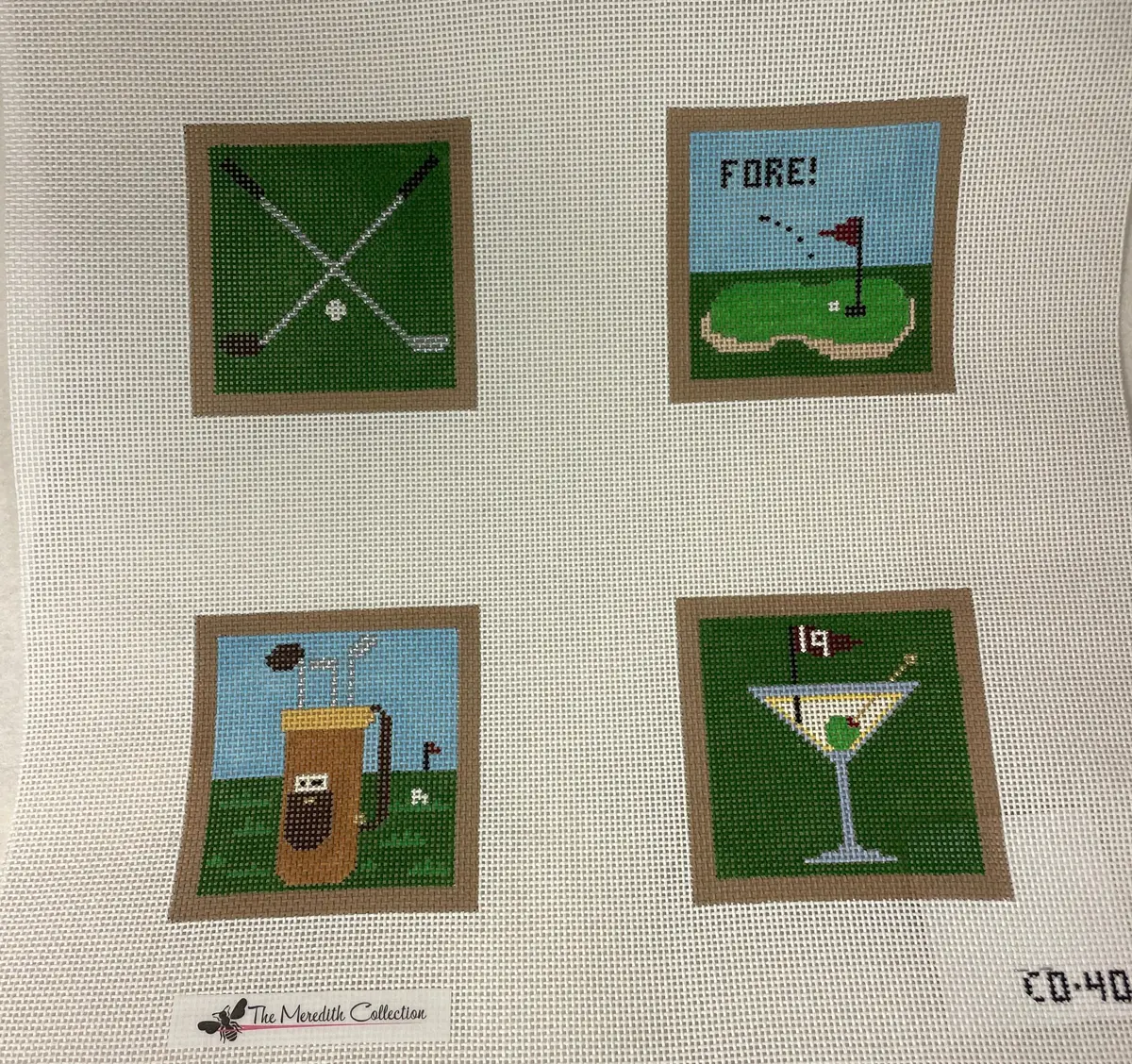 * Meredith Collection Co40 Golf Coasters 1