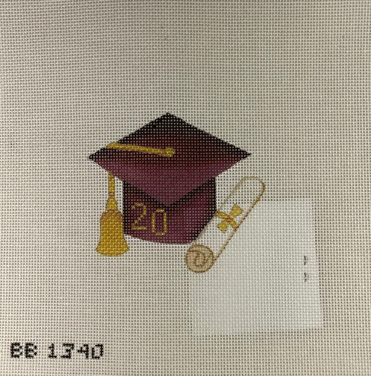 Burnett And Bradley Bb1340 Graduation Cap- Maroon 1