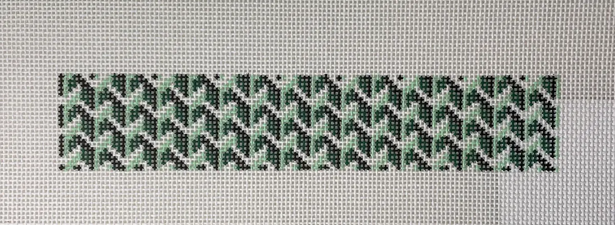 * Anne Fisher Af27g Y Pattern Keychain Green 1
