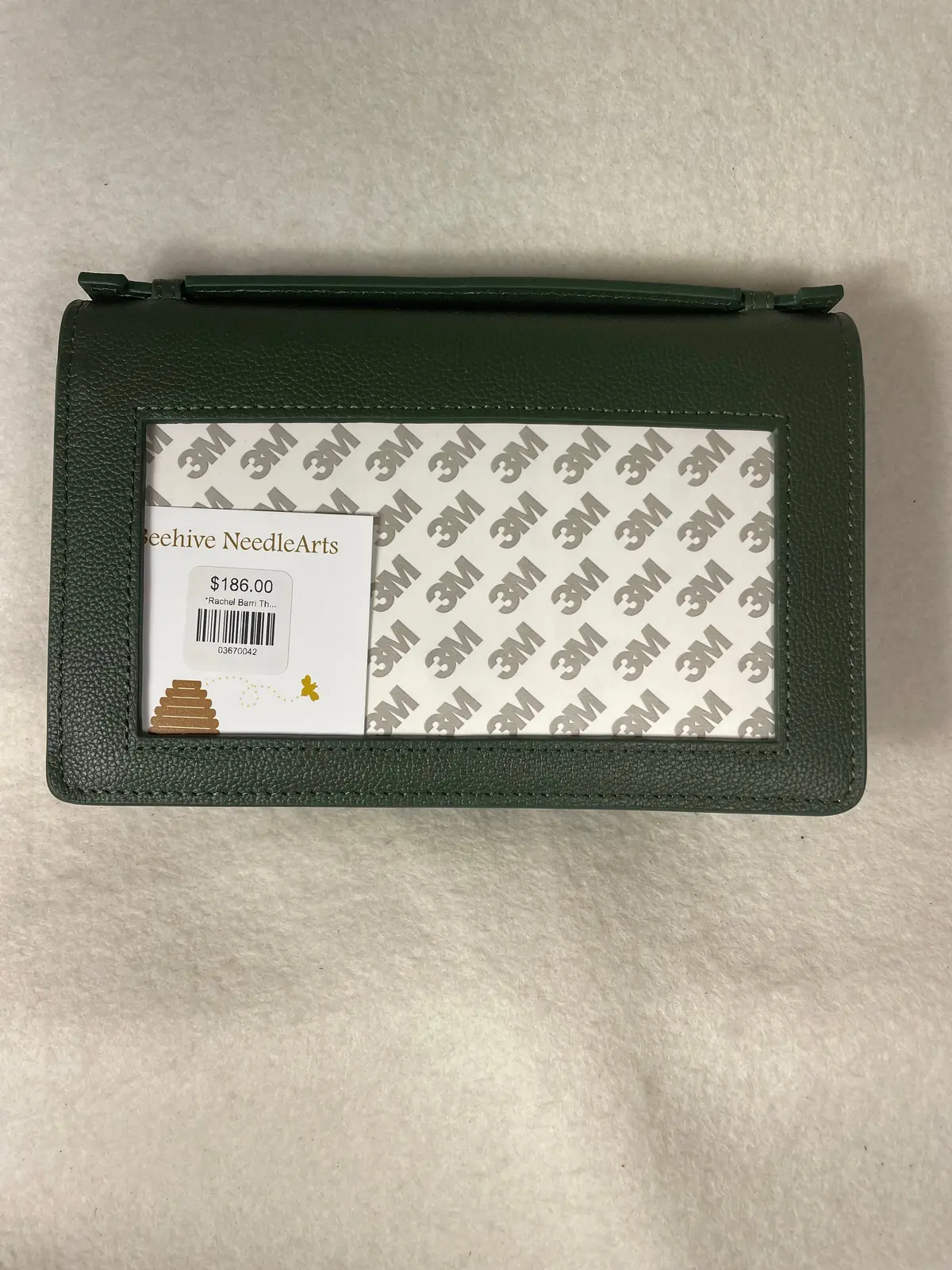 *Rachel Barri The Everyday Clutch- Hunter Green With Gold Chain 1