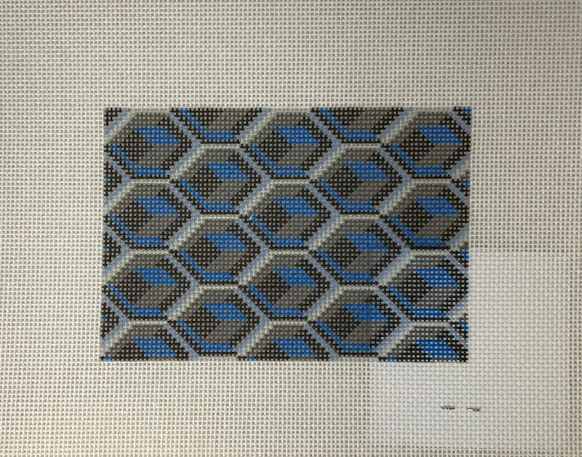 * Rachel Barri Bonjour- Geode (Black,Grey,Blues) Passport Cover 1