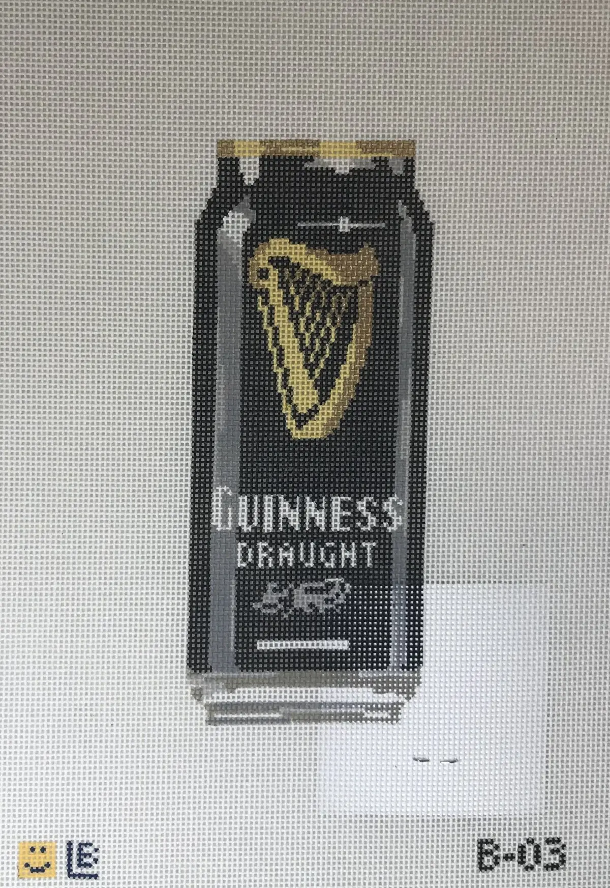 * Lauren Bloch Designs B-03 Guinness Draught Can 1