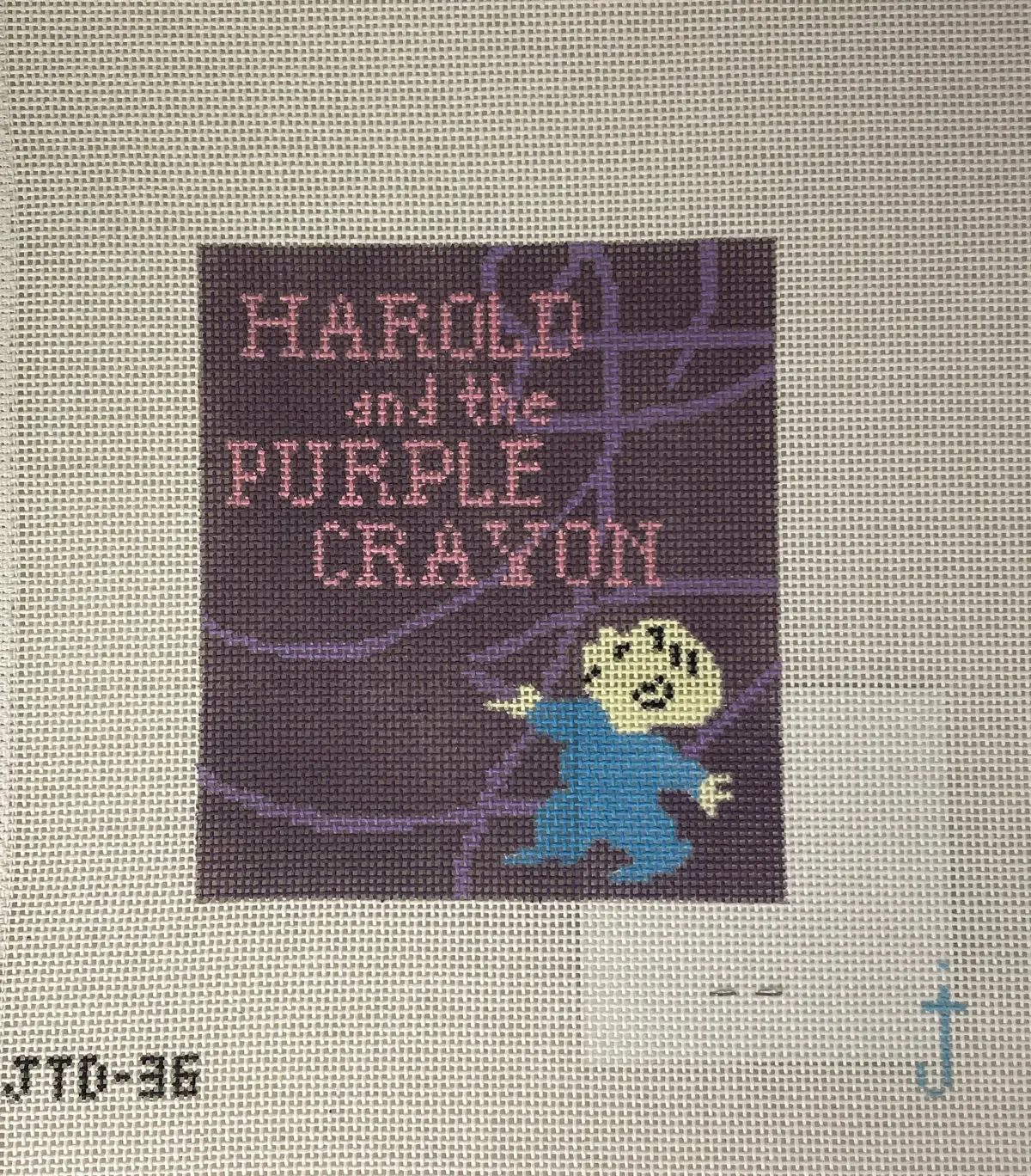 * Jessica Tongel Designs Jtd36 Harold And The Purple Crayon Story Book 1