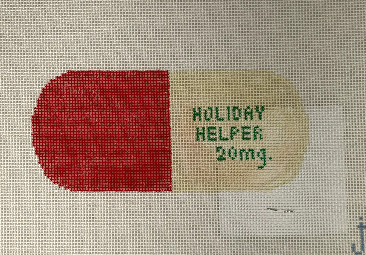 * Jessica Tongel Designs Holiday Helper Pill 1