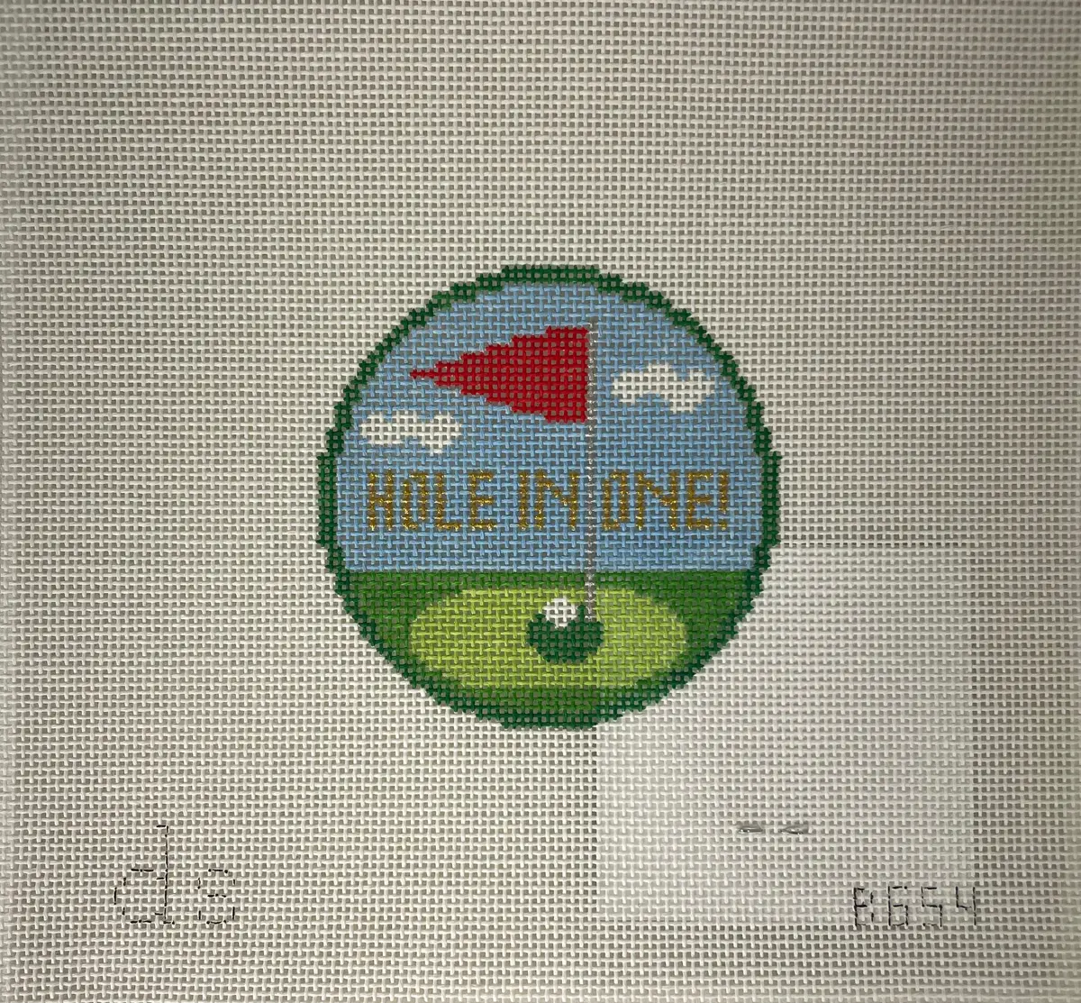 * Doolittle Stitchery B654 Hole In One 1