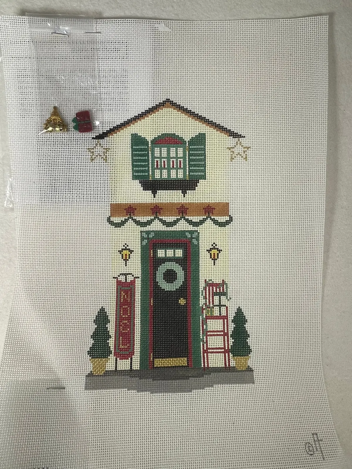 * Artist Collection Hs2341 Christmas Door 1
