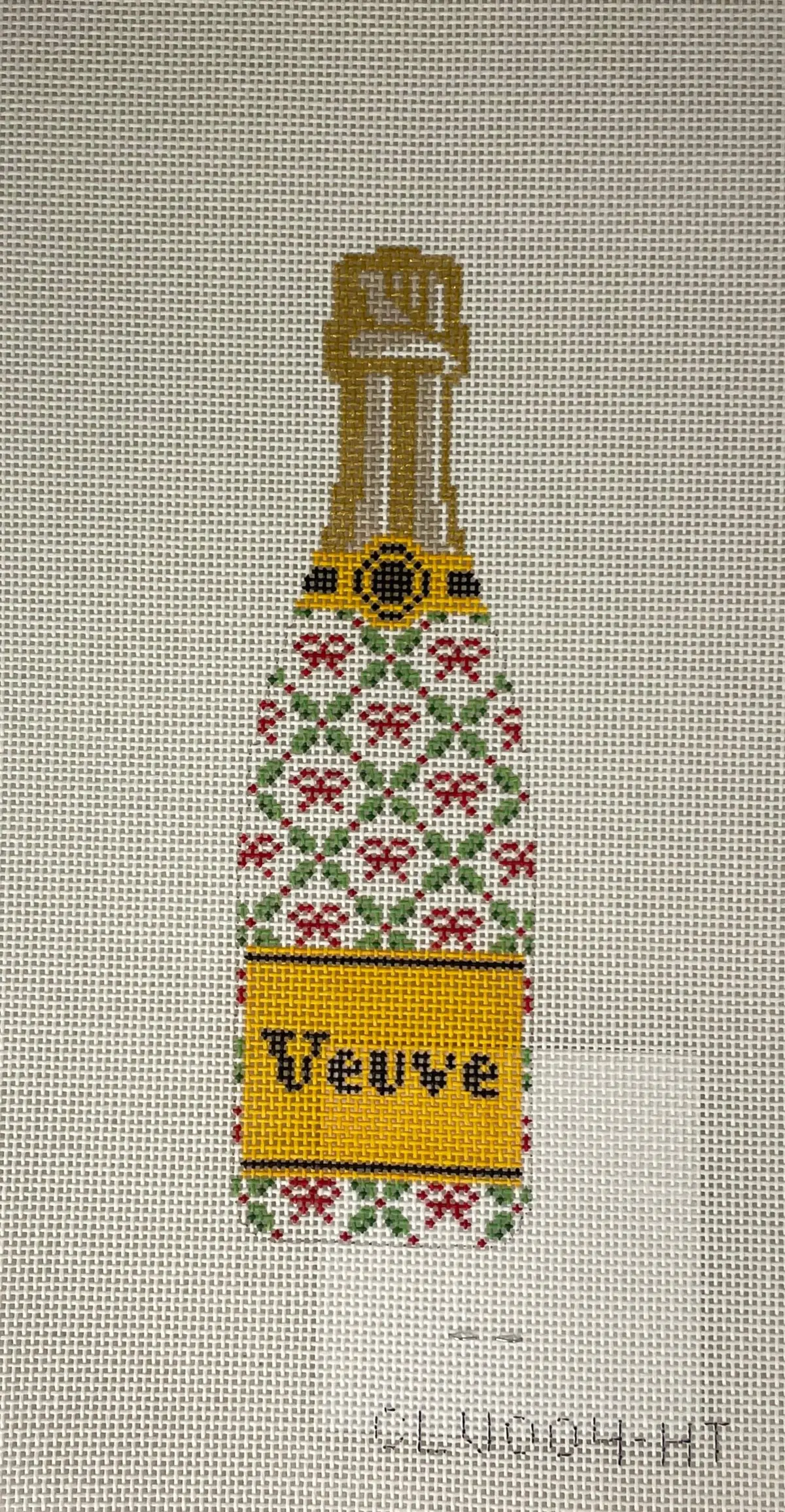 * C'ate La Vie 004Ht Holiday Trellis Veuve Bottle 1