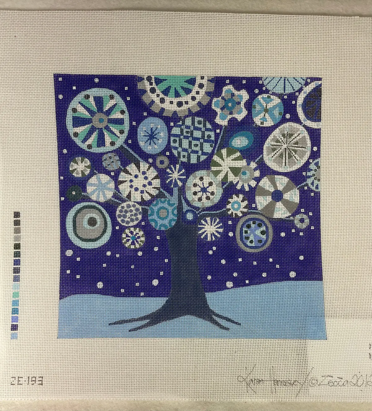 * Zecca Ze193 Winter Tree Of Life 1