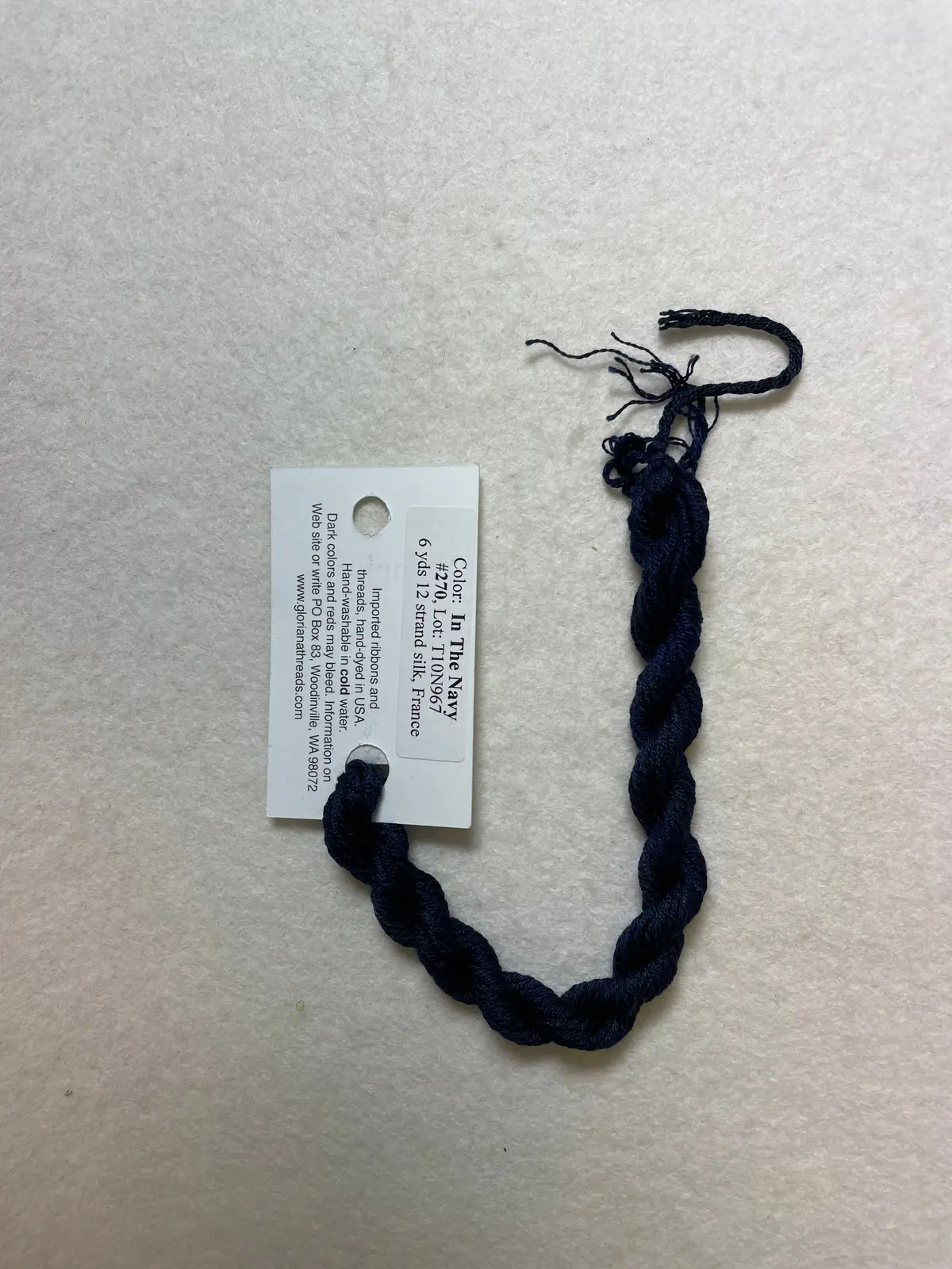 Gloriana Silk Floss 270 In The Navy 1
