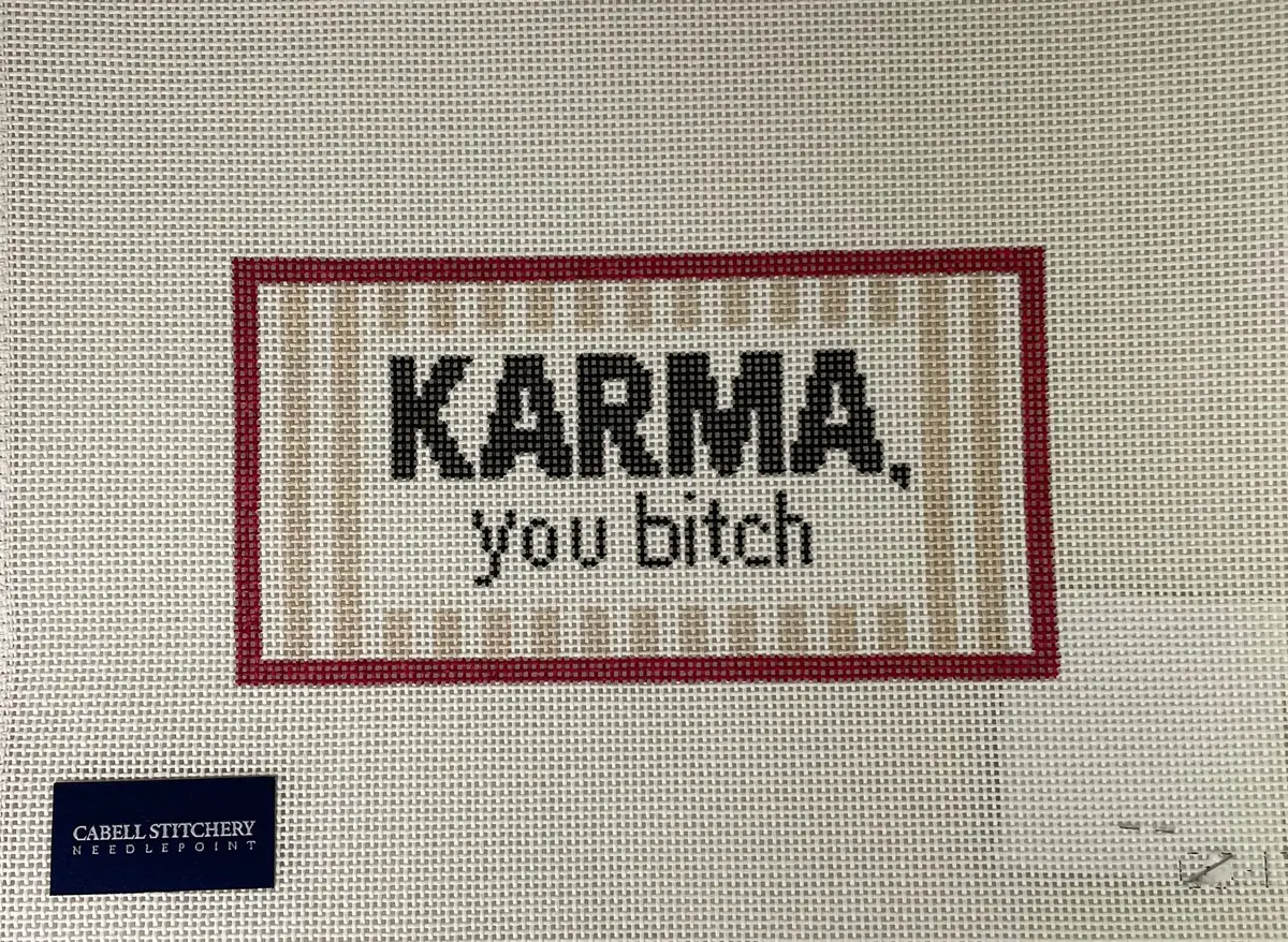 Cabell Stitchery Cs17 Karma, You Bitch 1