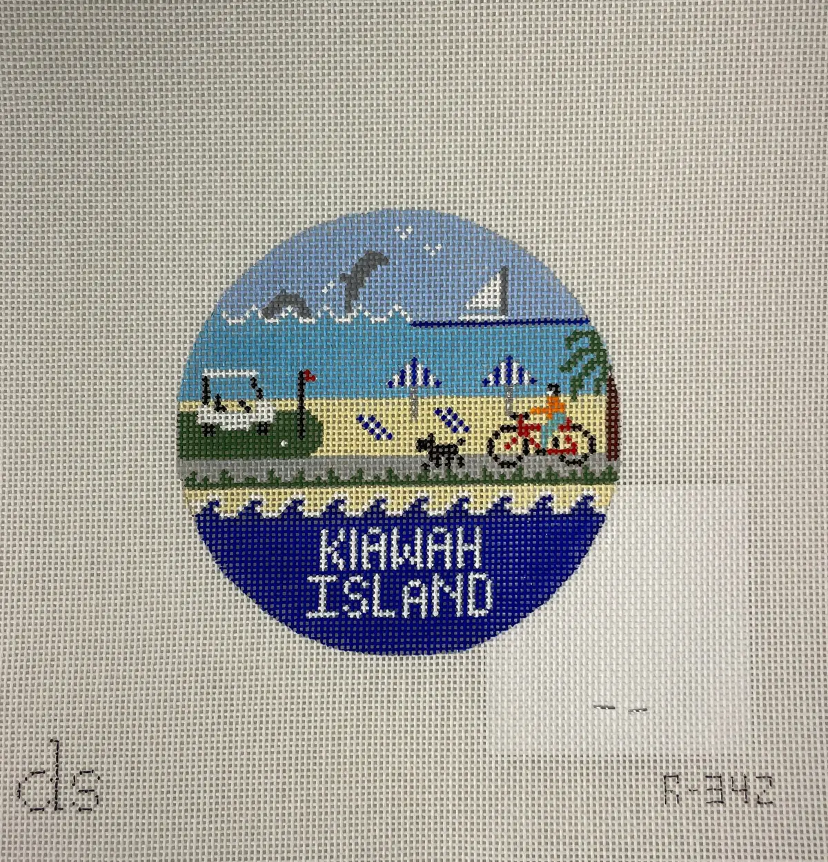 * Doolittle Stitchery R342 Kiawah Island 1