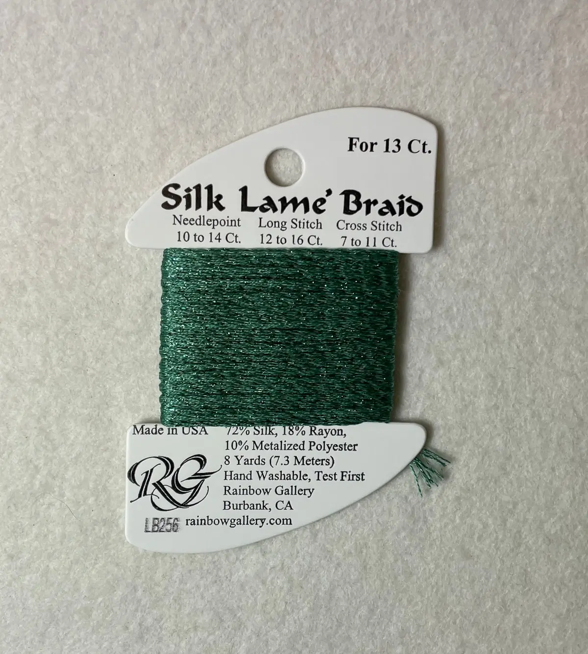 Silk Lame Braid Lb256 Desert Sage 1