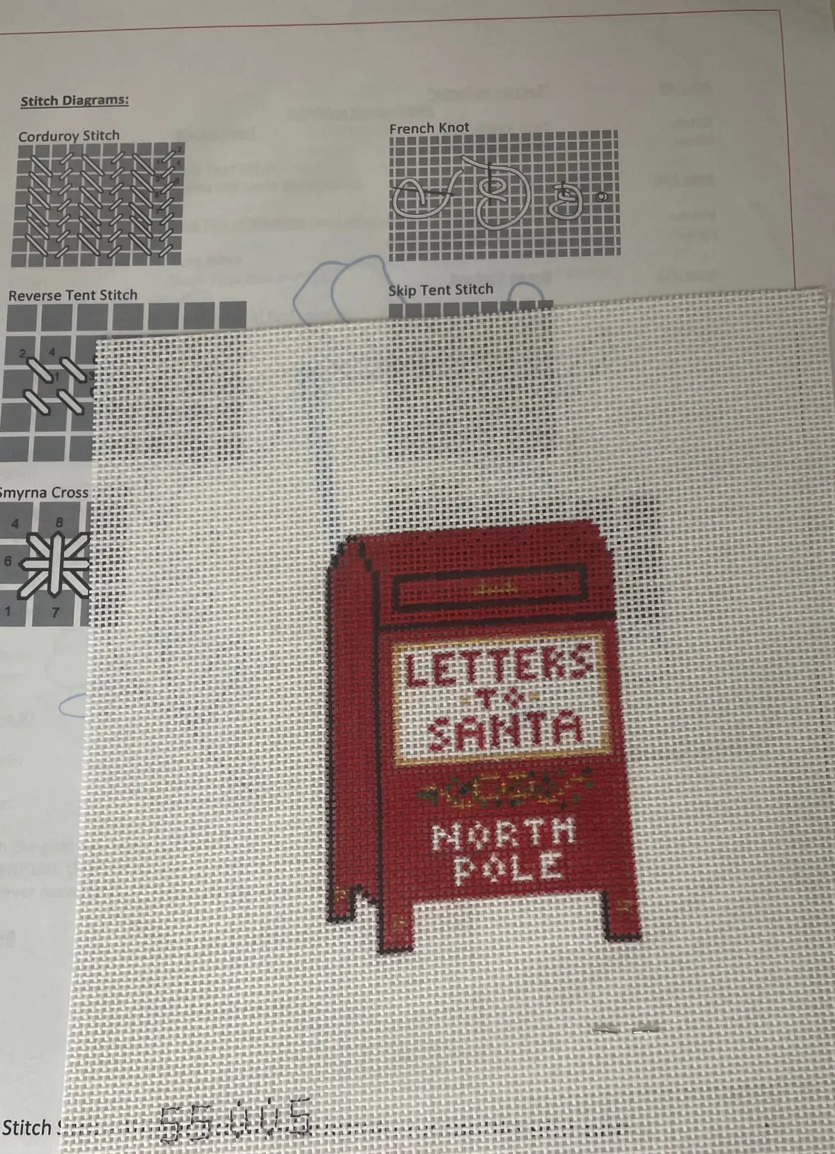 * Stitch Style Letters To Santa Mailbox With Stitch Guide 1