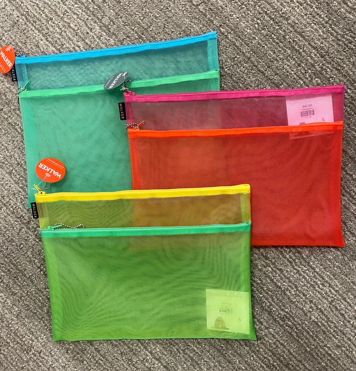 Walker Bags 9X12 Double Zipper 1