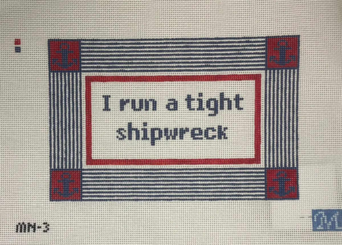 *Maura Nolan Designs Mn3 Shipwreck- Red 1