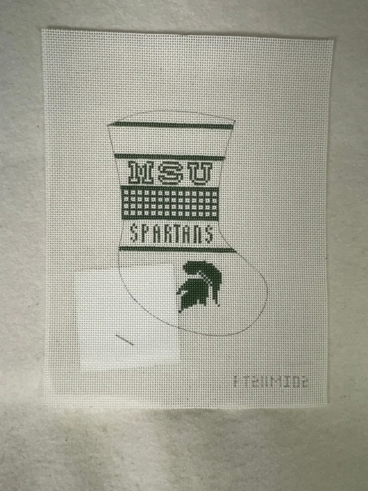 * Painted Pony Mi102 Michigan State University Mini Sock 1