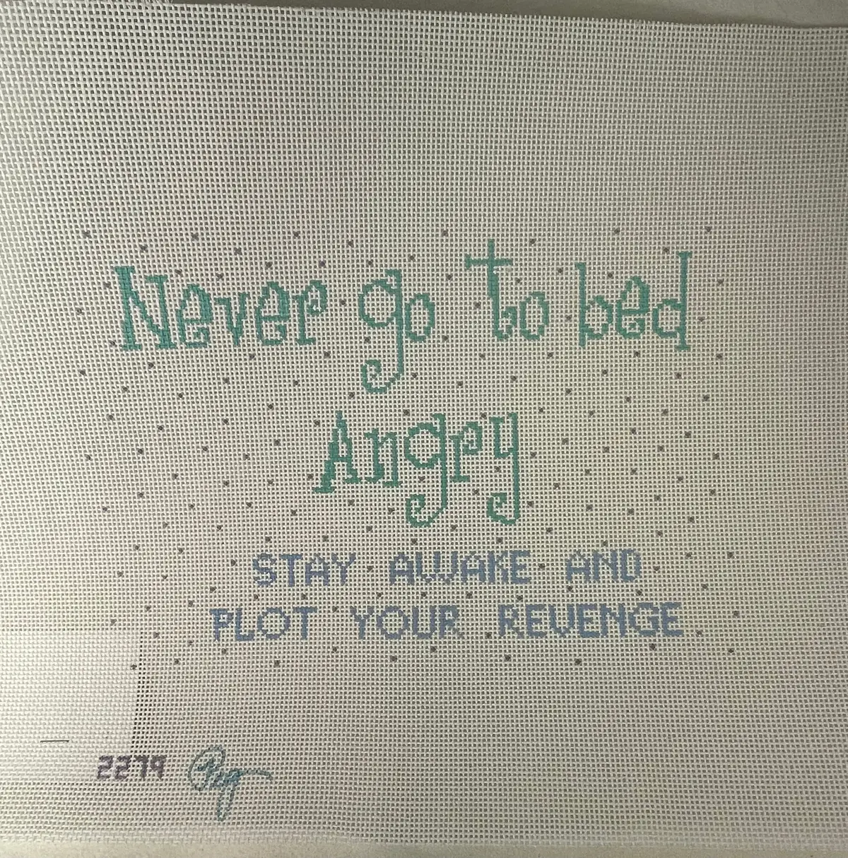 *Sale Peg Edwards Original 2279 Plot Your Revenge 1