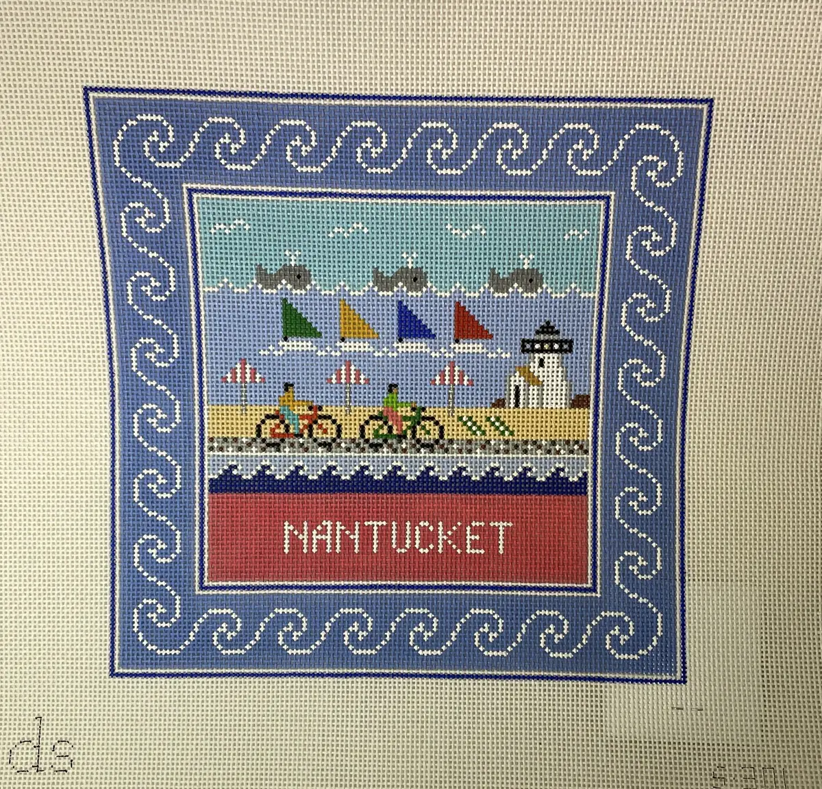 * Doolittle Stitchery S301 Nantucket Square 1